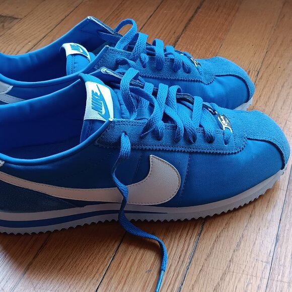 Nike Classic Cortez Nylon 'Photo Blue' Used Men's Size 8 (41) - Picture 5 of 5